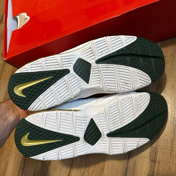 Nike Zoom LeBron 3 QS SVSM Home White Deep Forest AO2434-102 Size 11 main image 8